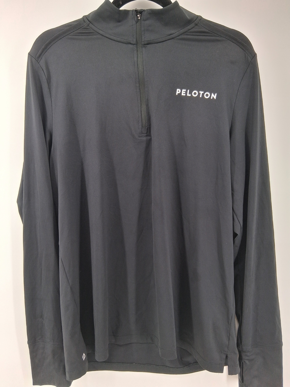 Peloton Men’s Black Quarter-Zip Performance Pullover